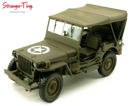 Cararama jeep willys 4x4 - jeep,