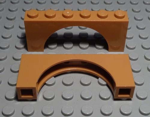Lego stein rundbogen 1x6x2 - lego,