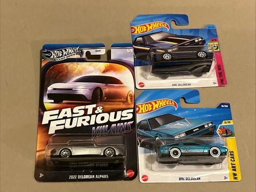 Hot wheels delorean - hot,