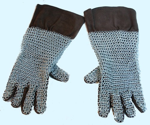 Ritter ketten handschuhe - ritter,