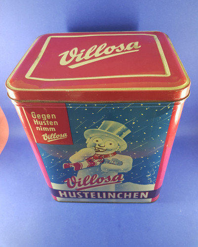 Alte bonbon blechdose villosa - alte,