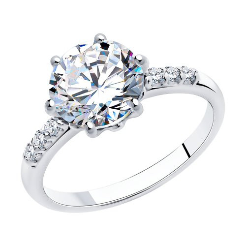 Ring mit zirkonia - ring,