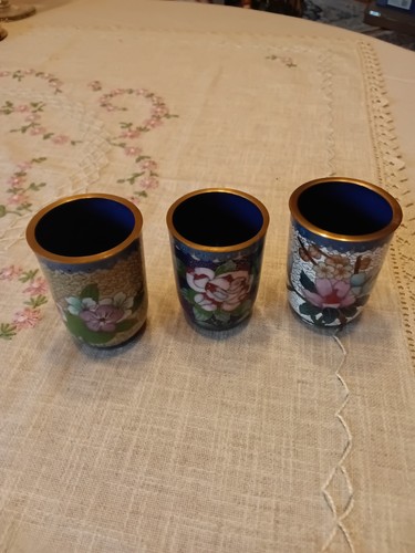 Cloisonne becher emaille - cloisonne,