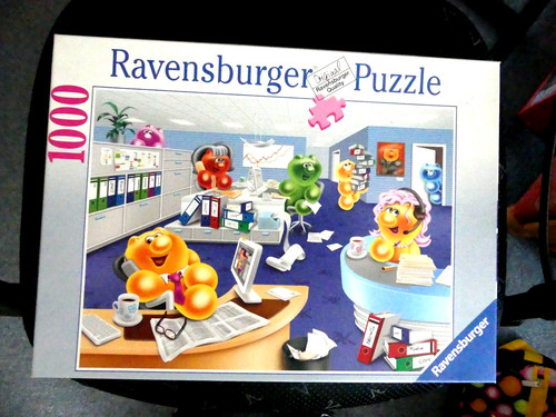Ravensburger puzzle 1000 - puzzle, teile