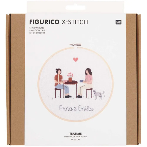 Stickpackung figurico teatime - stickpackung,