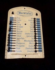 Alte merktafel für haushalt - alte,