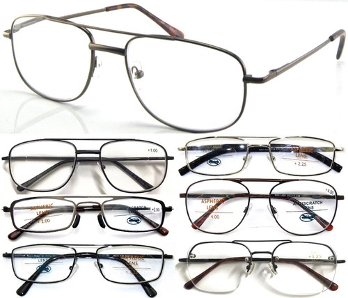 Lesebrille mit doppeltem steg - lesebrille,