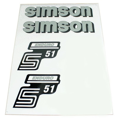 Aufkleber für simson s51e s50 - für,