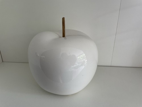 Deko apfel weiß - apfel,