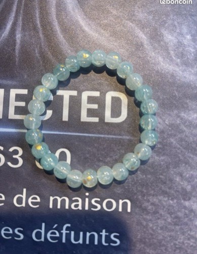 Armband kristall crack blau - armband,