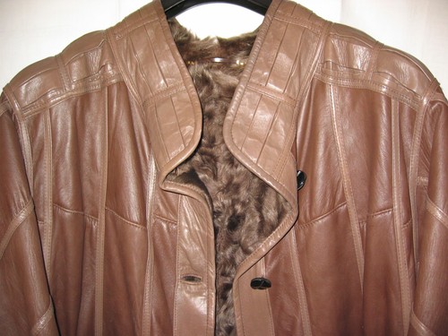 Nappa ledermantel exklu - nappa,
