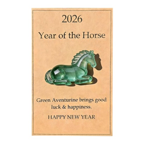 Acrylic green horse figurine - acrylic,