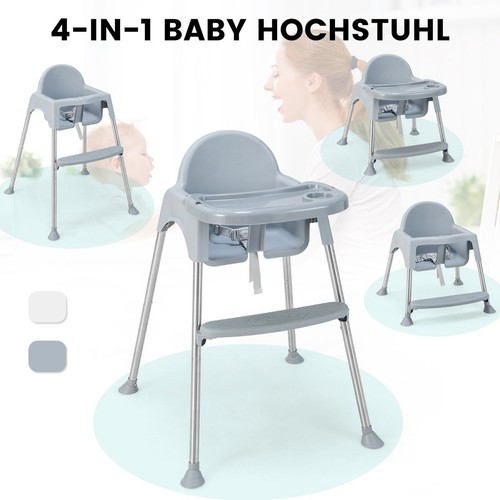 B2x baby hochstuhl grau - 4, 1