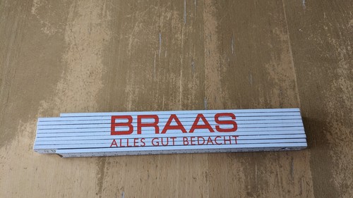 Meterstab werbung braas - werbung,