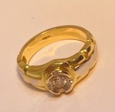 Goldring 750 mit diamant - mit,
