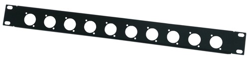 1he rack panel xlr typ - 1he, 10