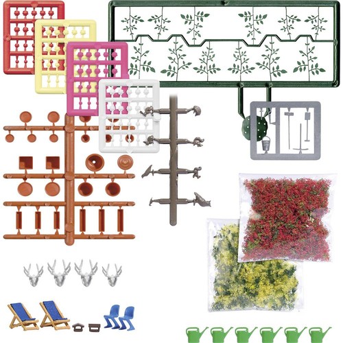 Busch 1836 balkon set - busch, h0