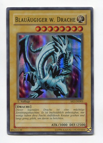 Blauäugiger weißer - yu-gi-oh!,