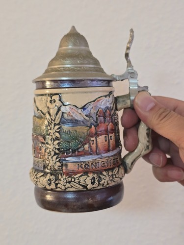 Alter bierkrug - b.r.,