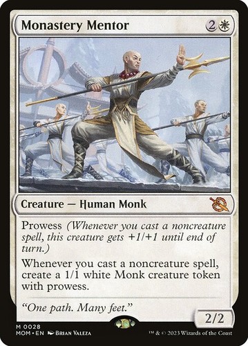 Magic mtg monastery mentor - monastery,