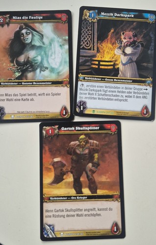 World warcraft tcg karten - of,