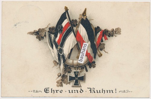 Patriotische ehre und ruhm - ak,