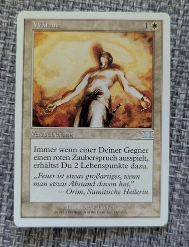 Wärme karte magic the - wärme,