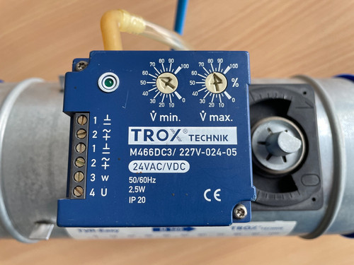 Trox volumenstromregler tvr - trox,