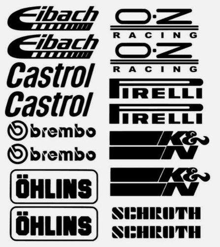 16x motorsport sponsoren - motorsport,
