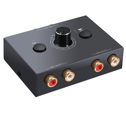 Rca stereo audio umschalter - stereo,