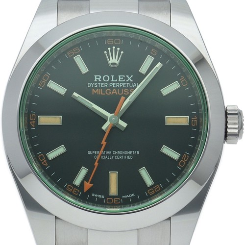 Rolex milgauss uhr green - rolex,