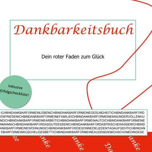Dankbarkeitsbuch dein roter - dankbarkeitsbuch,