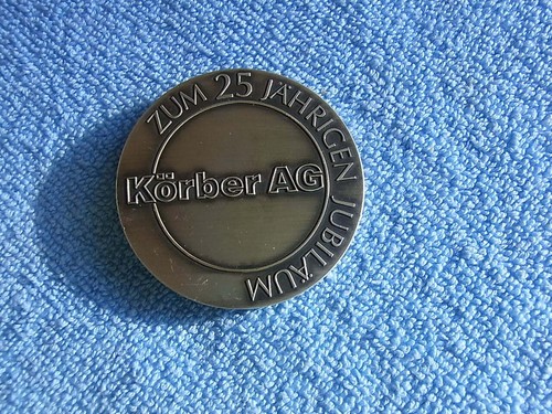 Medaille körber zum 25 - körber,