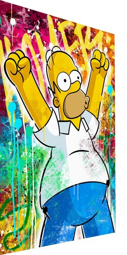 Leinwand bilder homer simpson - leinwand,