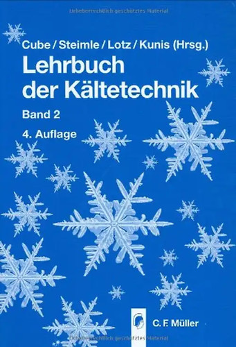 Lehrbuch der kältetechnik - lehrbuch,