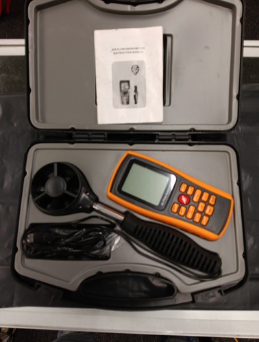 Digital hvac anemometer - digital,