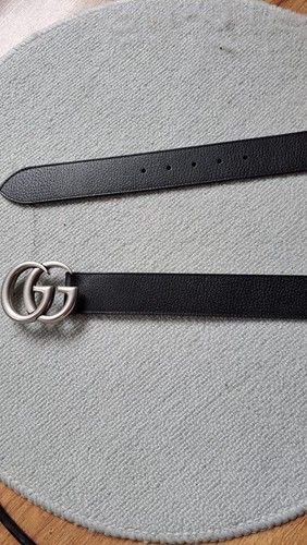 Gucci gürtel schwarz leder - gürtel,