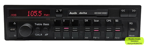Audi delta kasetten radio - audi,