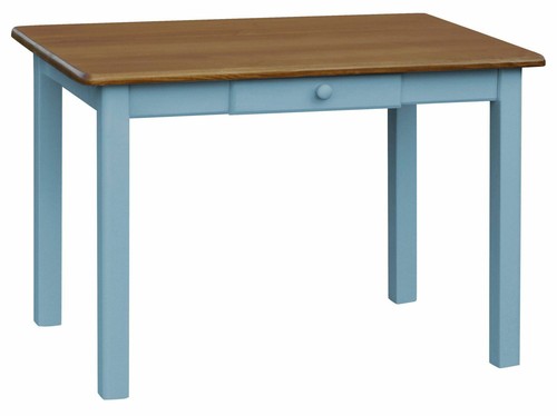 Blau esstisch mit schublade - esstisch,