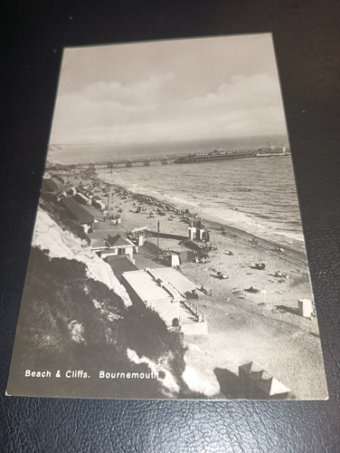 Beach cliffs bournemouth - &, cliffs,