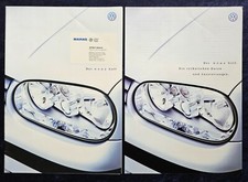VW Golf 4 Prospekt, 8.1997 mit