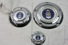 Airforce Derby Cover Dyna Softail Touring Cover Kit Derby Luftfilter und Zündung