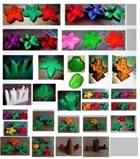 Lego Duplo Blumen Baum Gras Eis Baumstamm Palme Kaktus Karten Halter Blüte Ast