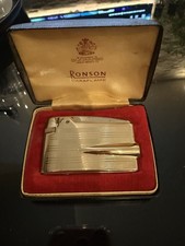 Ronson Varaflame Feuerzeuge Gold