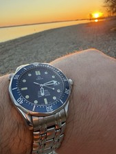 OMEGA Seamaster 300  Blau
