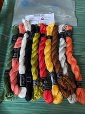 Perlgarn glänzend Stickgarn