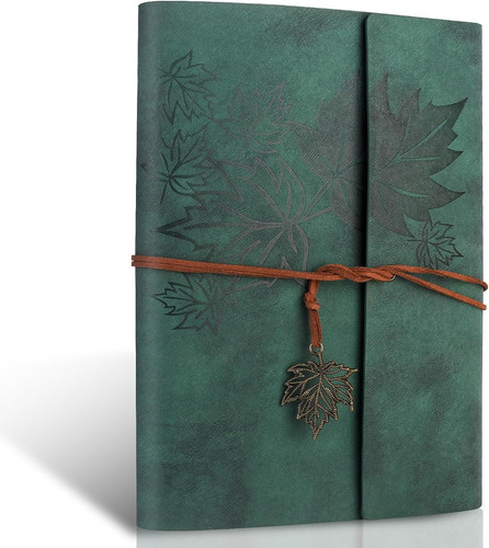 Leder notizbuch ringbuch - a5,