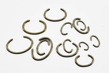 Alte Taschenuhr Ersatzteile diverse Taschenuhrbügel 13 Stück