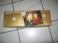 OSRAM Weihnachtskerzen Innen Lichterkette CIK15 Schaftkerzen made in germany