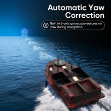 Köderboot mit GPS & Echolot